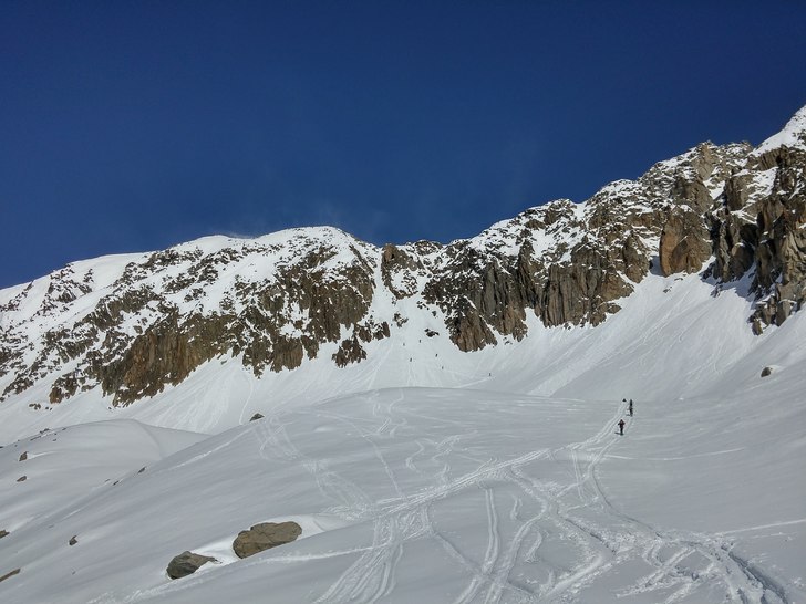 Col du passon, sista klättringen i den raka snör. Foto: Andreas Hedberg.