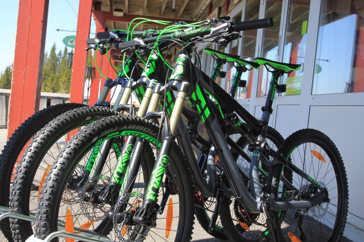 Sjusjøen Mountain Bike Park åpner 18. juni.
Utle.