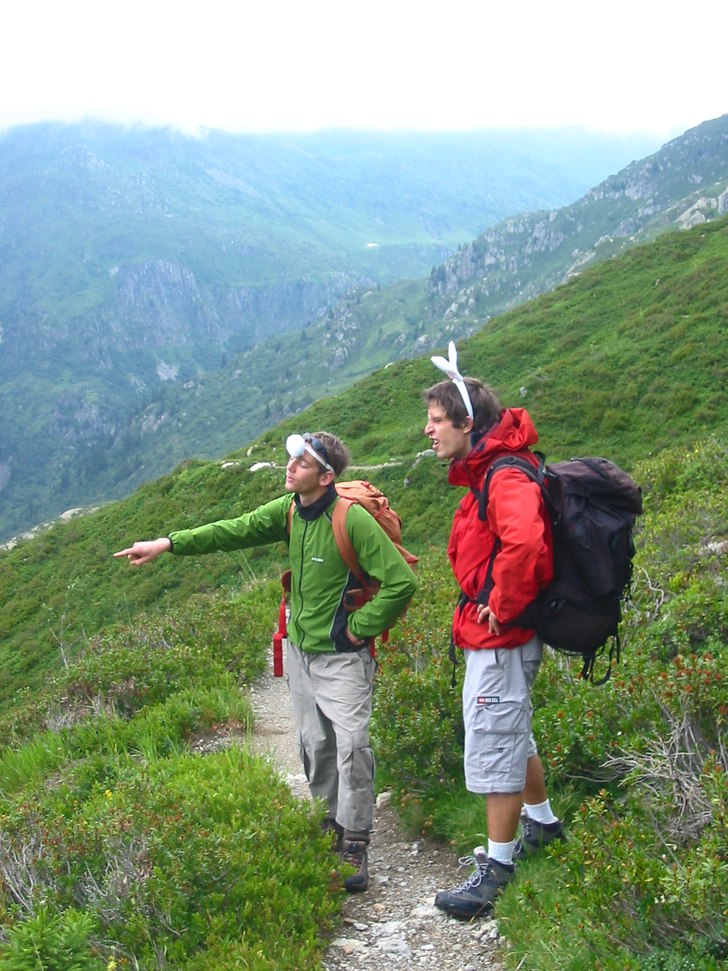 Foto: wild animals in chamonix.