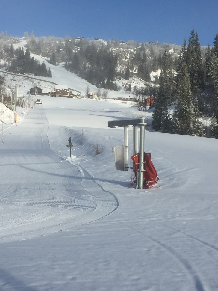Velkommen til stavadalen skisenter.
Her er solen f.
