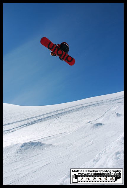 Sommaren 2005 hade Stryn en nice corner!. Foto: Mattias Klockar. Åkare: Anders Nises.