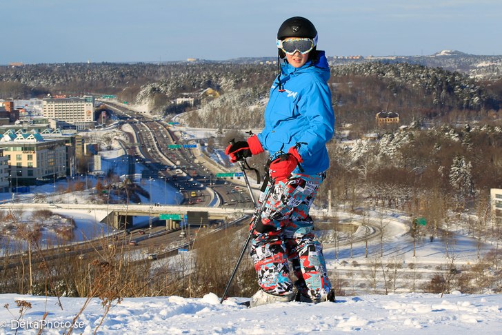 On top of the Mountain, “topptur” med Stockhol. Foto: Göran Röjhagen. Åkare: William Lundqvist.