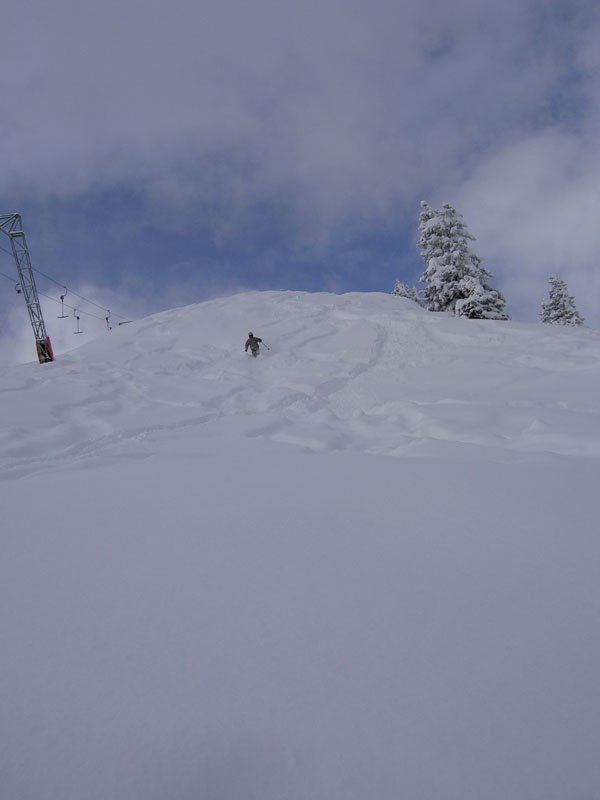 Puder i Rodeon!. Foto: Jon Jönsson. Åkare: Christian Skoog.