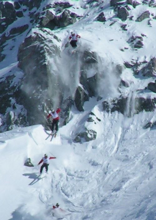 Sekvens från Verbierride 2004. Foto: Magnus Eriksson. Åkare: Johan Edenteg.