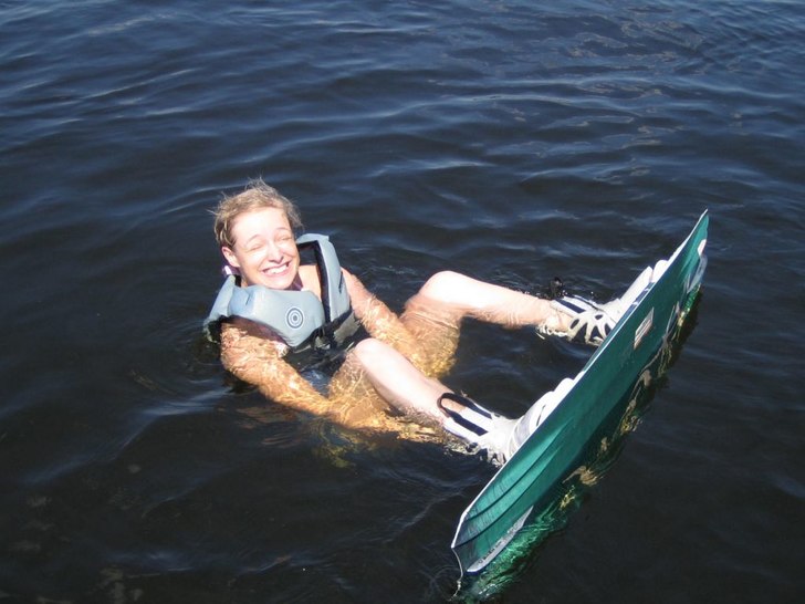 Som fisken i vattnet.. :). Foto: .. Åkare: Josefine Åhrberg.