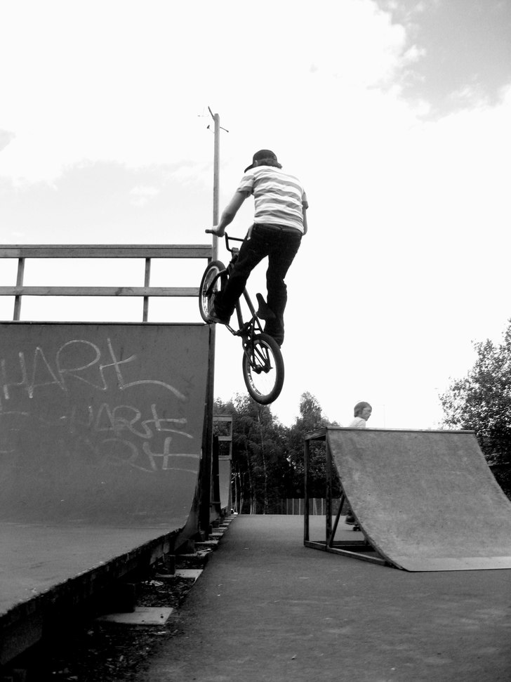 inte direkt sick men nånting :). Foto: fredrik lidell. Åkare: john svensson.