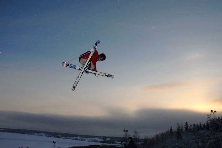 Första octon:) dock inge vidare ljus. Foto: Henrik Andersson. Åkare: Tsz-Hin Tang.