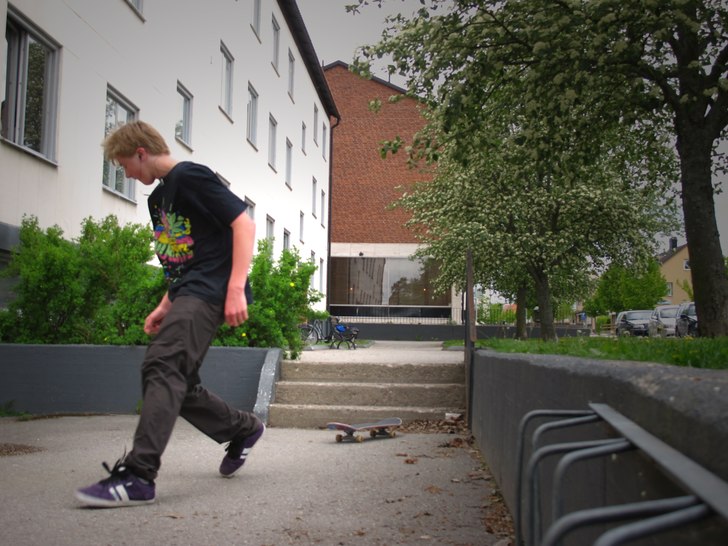 Foto: Jonas Nyman. Åkare: John Larsson.