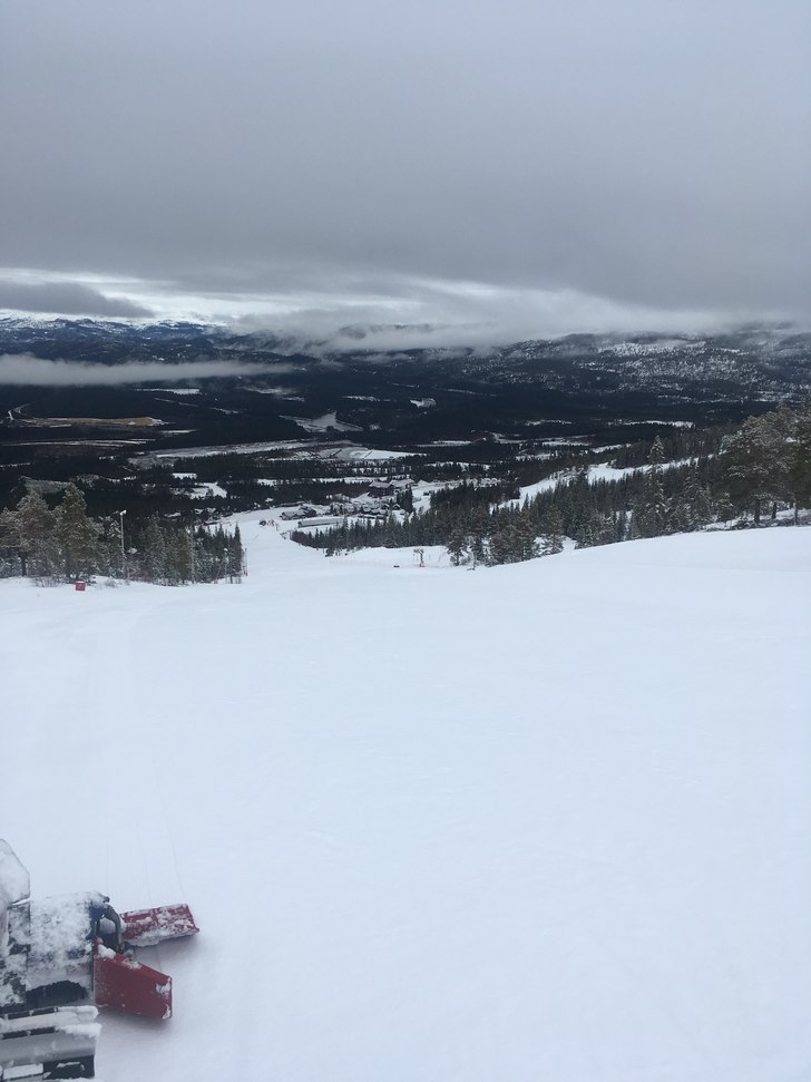 Nysnøføre????
Gråvær i dag, men supert nysnøf.