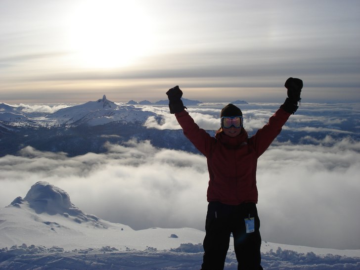 Kan man ha det bättre? And whatta view!. Foto: Jakob. Åkare: Sofi.