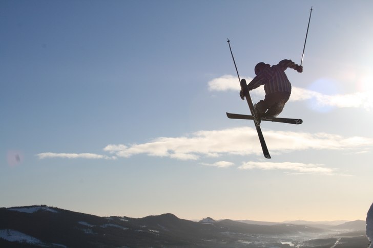 En tail helt enkelt:). Foto: Simon Magnusson. Åkare: Arvid Jägenstedt.