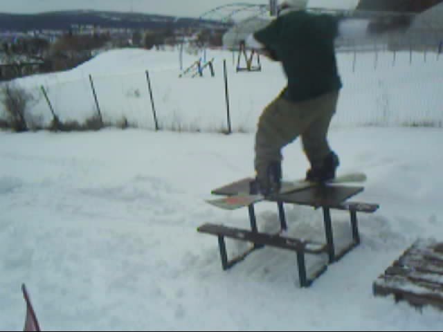 Bänken . Foto: Johan Ceder. Åkare: Daniel Bylund.