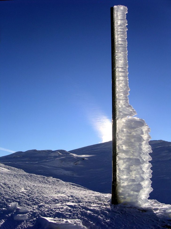 Sista åket på dagen gick vi över Åreskutan och. Foto: Henrik Grubbström. Åkare: Lillskutan.