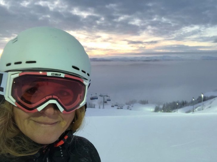 Underbar känsla med tidiga timmar i Jämtlandsfj�.