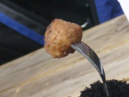 Man måste äta mat...... Foto: Kim Döse. Åkare: Käk.