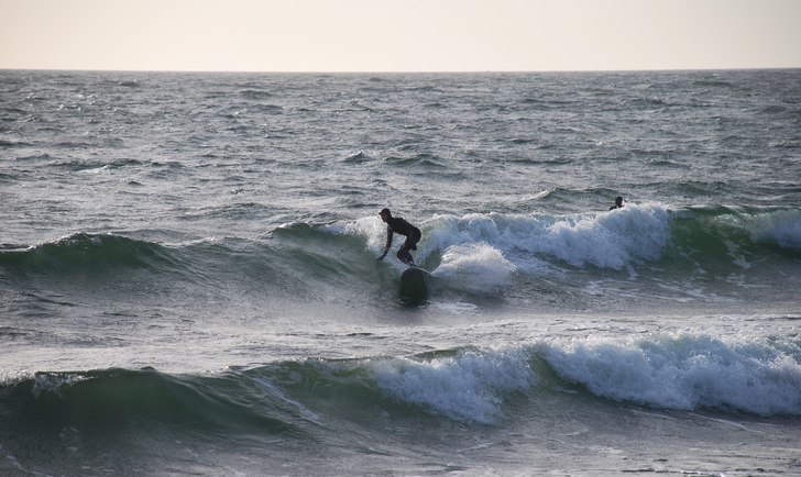 surfin'. Foto: Pappa Lundborg. Åkare: Anton Lundborg.