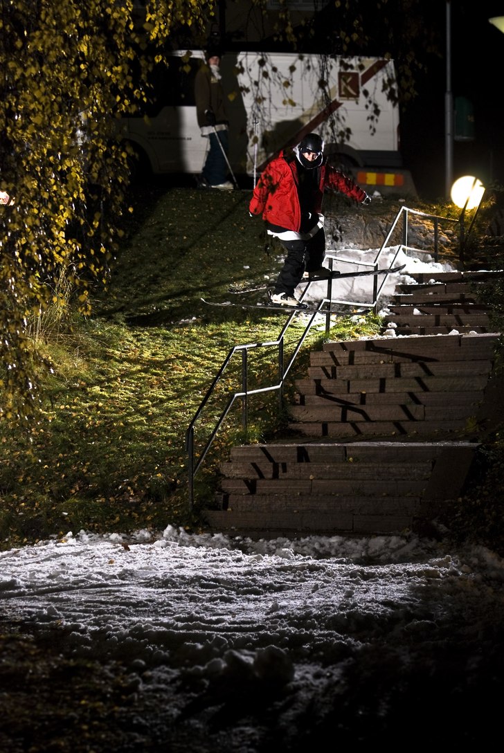 Åkte till falun och körde rails. Foto: Magnus Karlsson. Åkare: Daniel Jönsson.