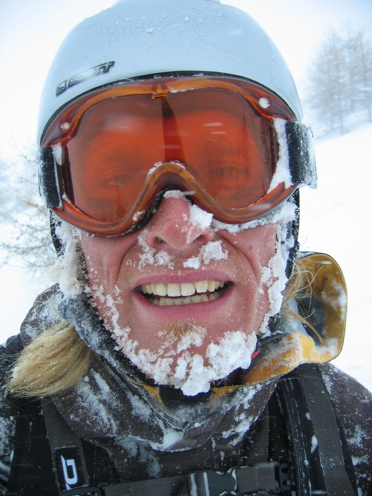 Finns inget dåligt väder bara kyla och flatljus.. Foto: Nicklas Carlström. Åkare: Erik Lund.