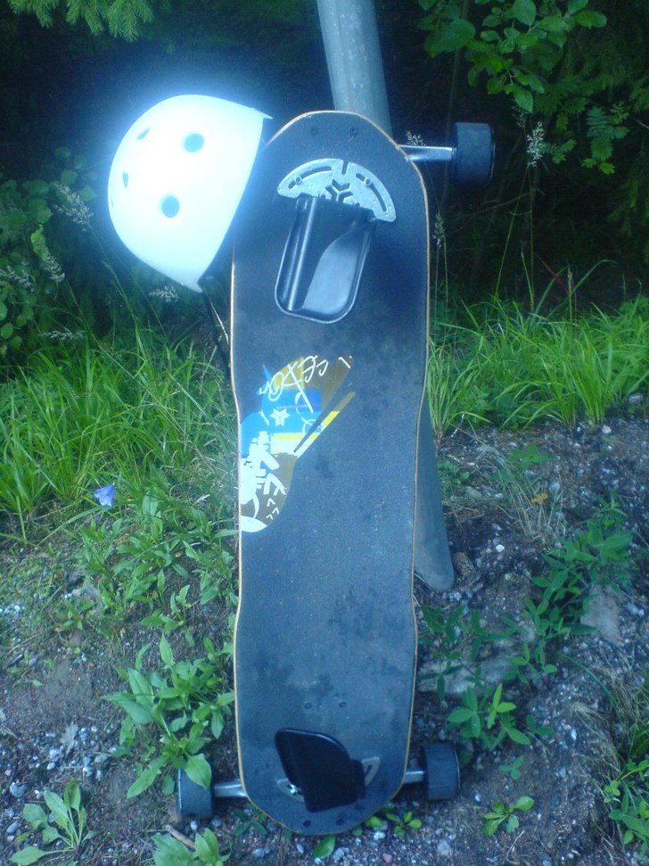 Min freebord.. Foto: Oskar Nilsson.