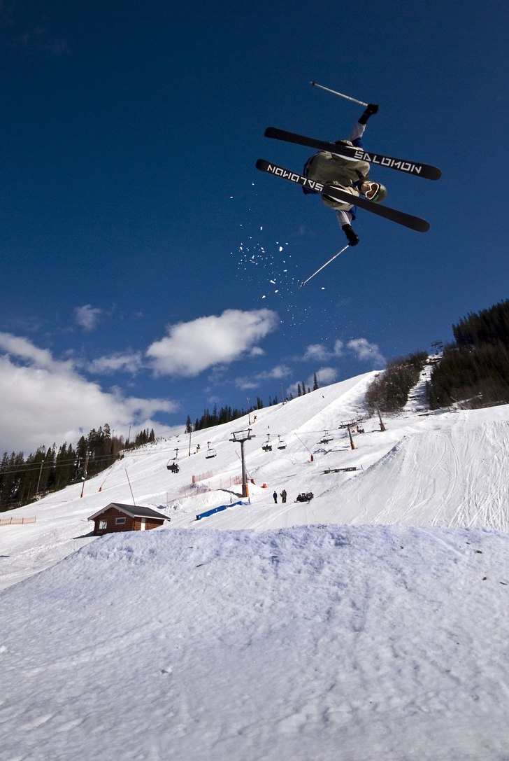 Johan corkar cork 3 i solN. Foto: Magnus Karlsson. Åkare: Johan Backman.