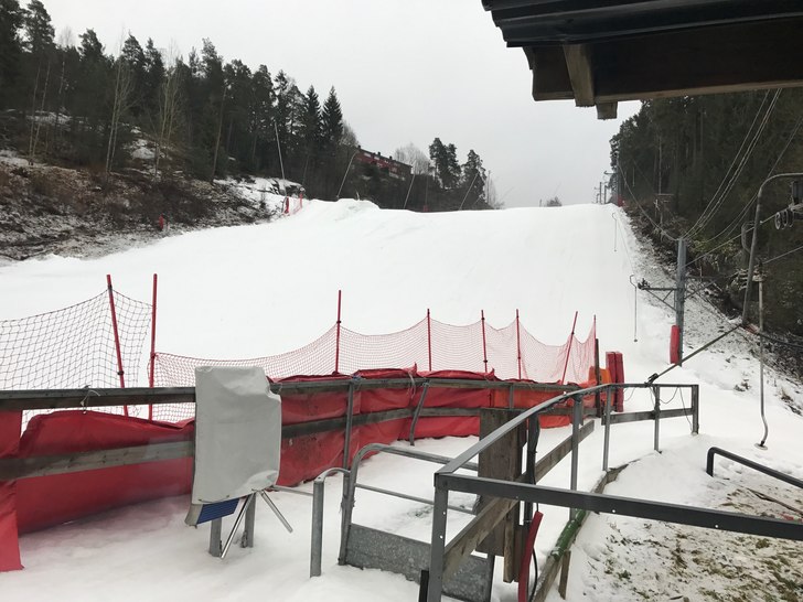 Flotte forhold i bakken
Nypreppet bakke og klar fo.