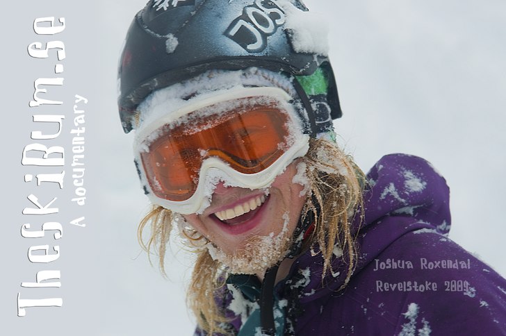 Joshua Roxendal the ski bum. Foto: David Roxendal. Åkare: Joshua Roxendal.
