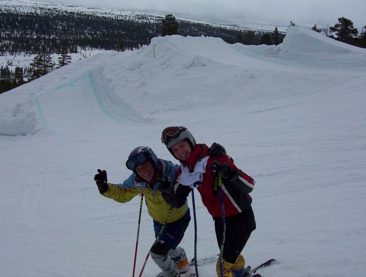 Oh yeah. . Foto: Lisa Strandberg. Åkare: Micaela Sundberg& Axel Johansson.