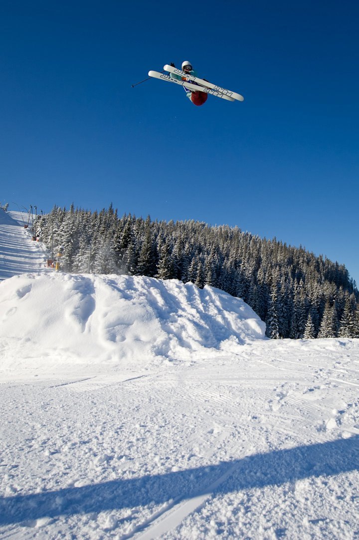 Bilden är tagen under en lten plojj tävling. Foto: Ola Matsson. Åkare: Elias Henderson.