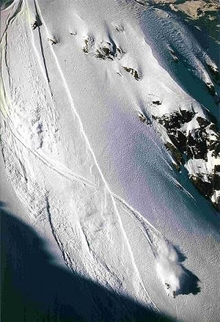 gunnars brant på brevents backcountry- smooth åk. Foto: Daniel Blomgren. Åkare: Niclas Karlson.