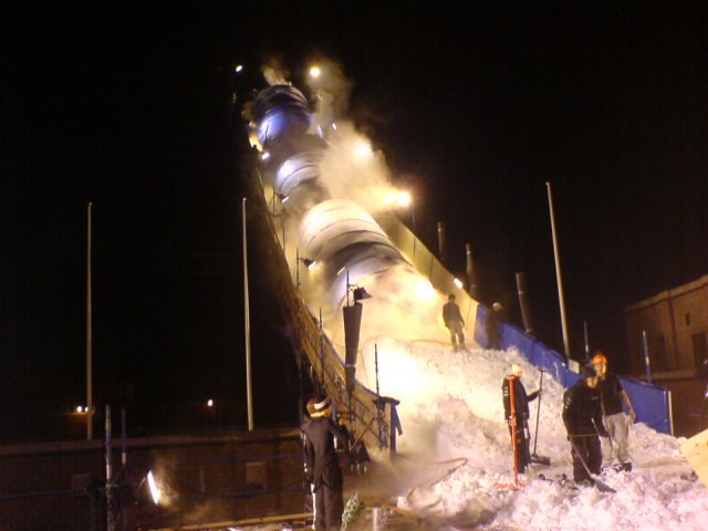 Inrunbygge på winterjam... Foto: Mr hox.