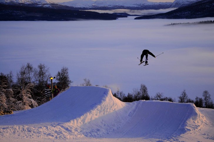 360 under campet i tärna. Foto: ??. Åkare: Emil Westman.