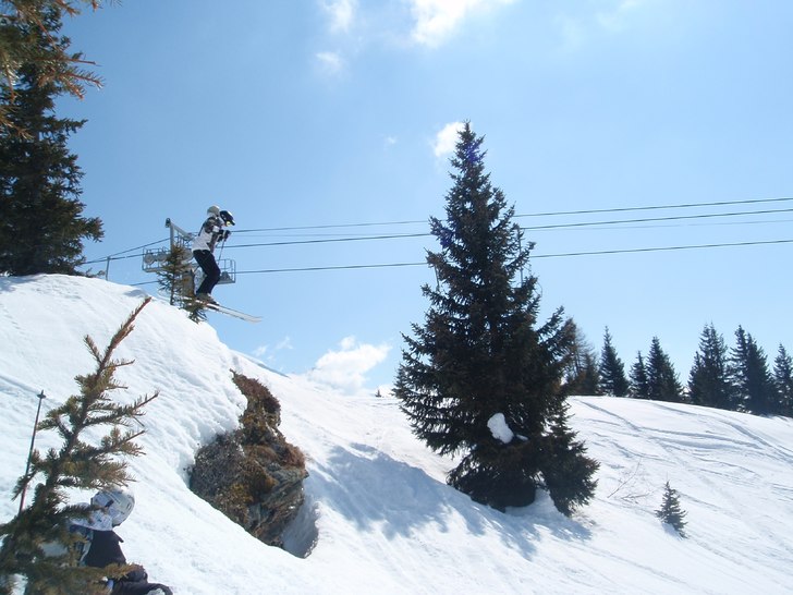 Ett litet drop. lite tidigt taget! men lika skönt. Foto: Ollw w. Åkare: MW.