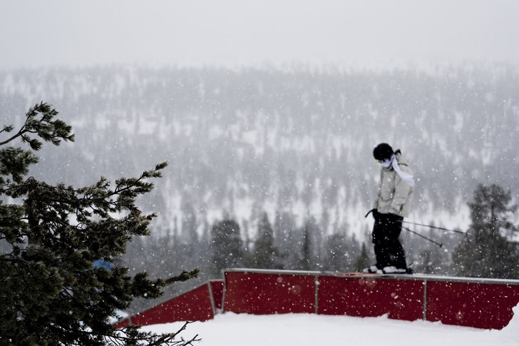 snoe. Foto: Nicke Jacobsson. Åkare: Ludwig Crabber.