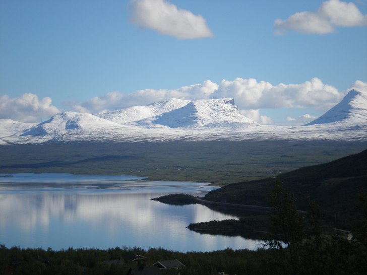 mot lapporten och torneträsk. Foto: erik.