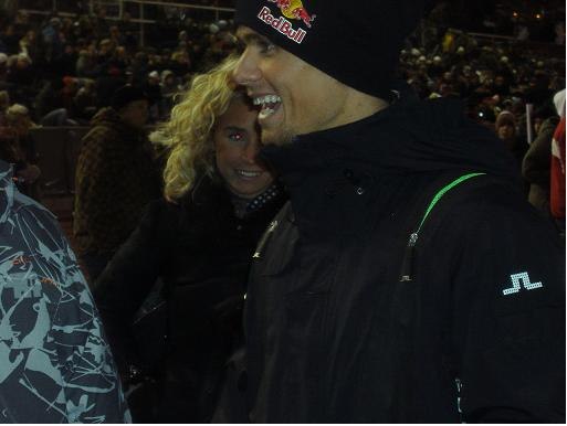 Jon olsson på stadion.