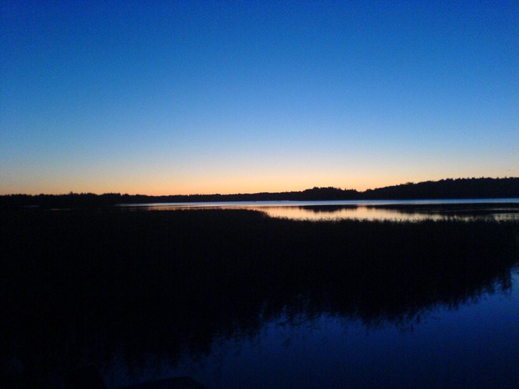 sommarnatt. Foto: Olle Tengnér.