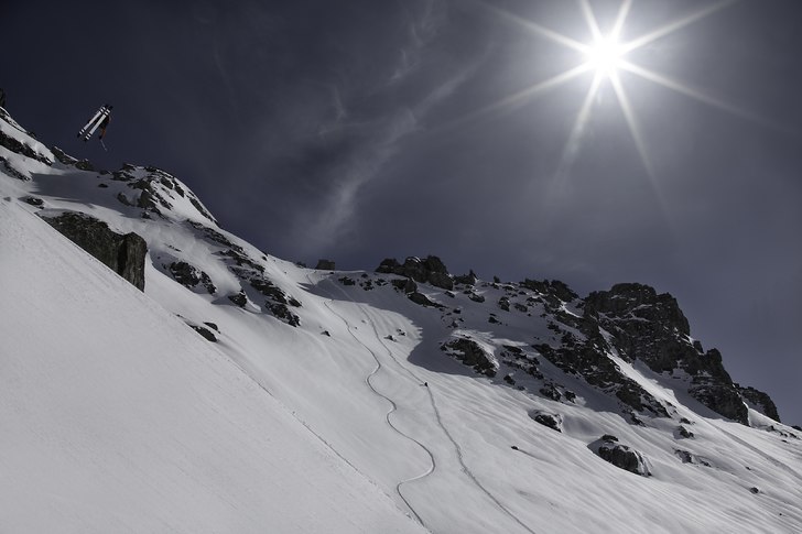 Eric Pollard in Gressoney. Foto: PICS BY PEWE. Åkare: Eric Pollard.