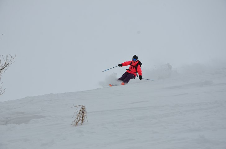 Ännu en härligt repa i Bormio, 2015. Foto: Mats Vestn. Åkare: Felicia Vestin.
