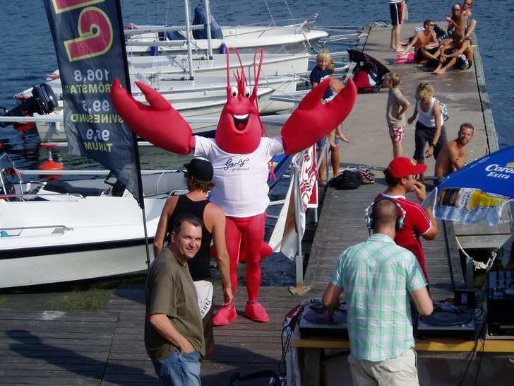 Världens godaste räka!. Foto: Hanna Ekelund. Åkare: Räkan.