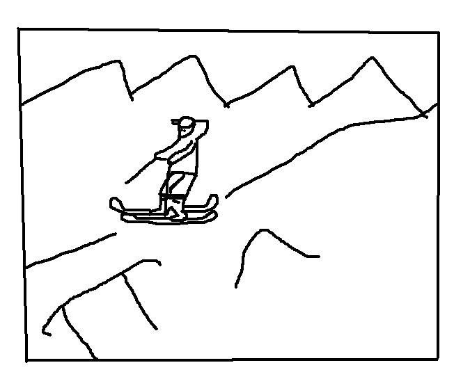 togs i val thorens i vintras. Det var en perfekt d. Foto: peter bergmark. Åkare: kåål tåålv.