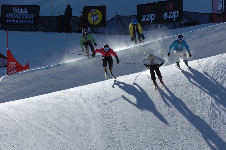 Foto: Flip McCririck /Shazamm/ESPN Images. Åkare: Ophelie David - Gold Medal, Valentine Scuotto - Silver Medal, - Meryll Boulangeat - Bronze Medal.