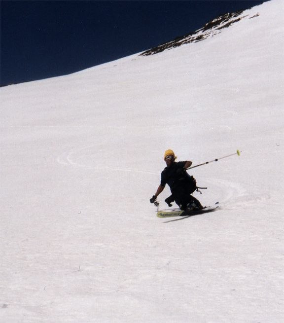 Klarblå himmel, 15-20 grader i solen, sen eftermi. Foto: Alexandra Sture. Åkare: Fredrik Lundén.