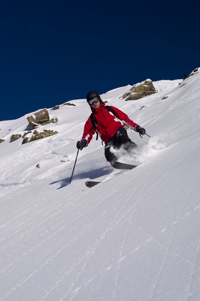Försa fina dan efter 40 cm nysnö. . Foto: Filip Wannehag. Åkare: Tim Strandberg.