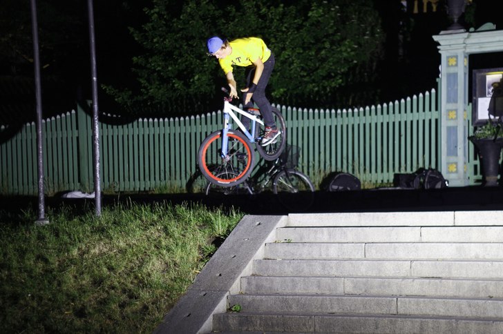 Kevin steeezzar lite!. Foto: Joacim Berge. Åkare: Kevin Käll.