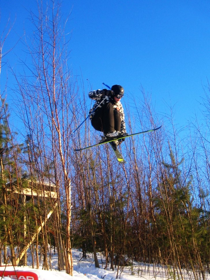 Testade hoppa cykel droppet!!. Foto: Alexander Brännkärr. Åkare: Björn Yrjans.