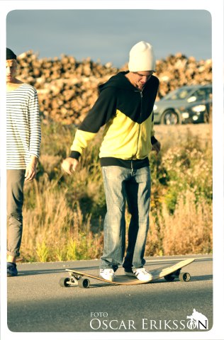 testade flexen lite... Foto: oscar ericsson. Åkare: Jag.