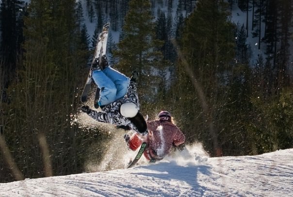 Foto: oskar backe. Åkare: emil lund, martin.