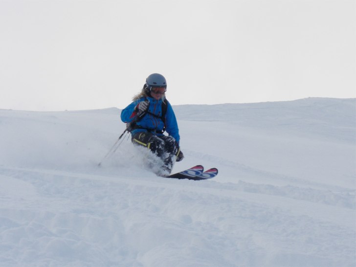 Ja, det är frun - igen.... Foto: Micke Grönlund. Åkare: Jeanette Grönlund.