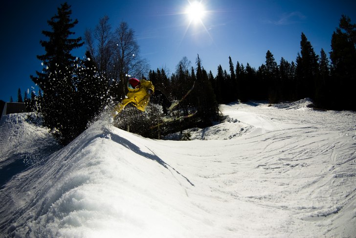 Handdrag 5 över spinen. Foto: Björn. Åkare: David Ekbom.