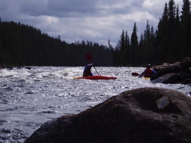 Vi var ute och paddla lite en skön dag... Foto: sigge. Åkare: Daniel Bergnest.